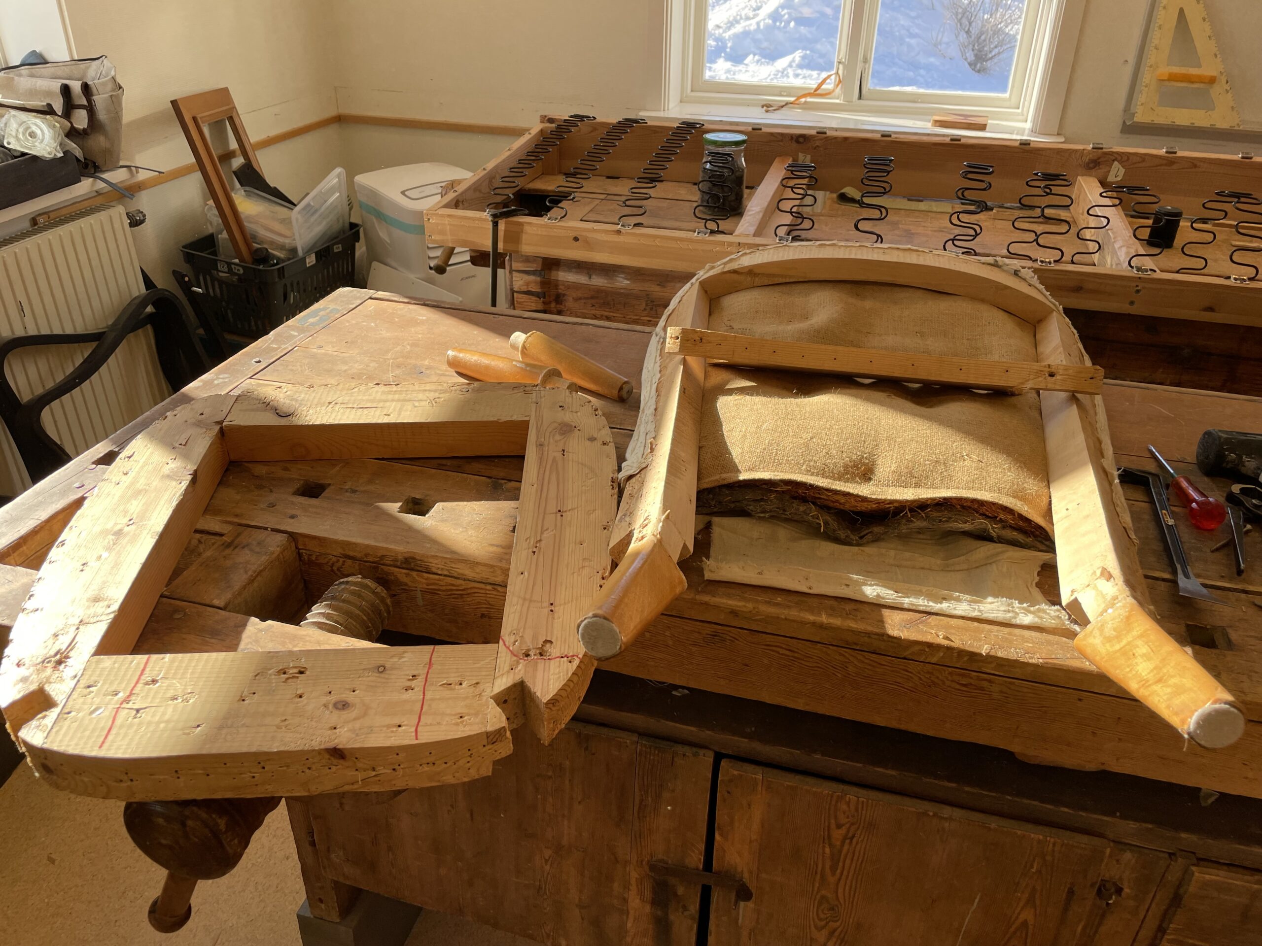 Påbörjad renovering